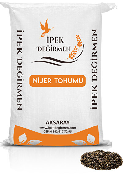 İpek Değirmen Nijer Tohumu Kuş Yemi Kanarya Muhabbet Kuş Yemleri 500 gr