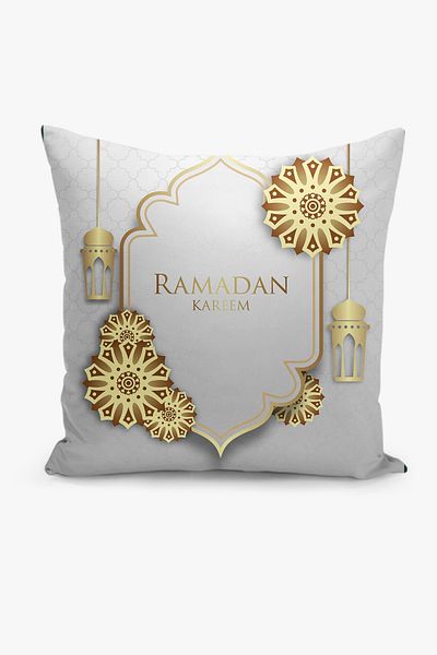 Filamente Set de huse de pernă cu model special Ramadan din 4 piese - imprimate digital pe două fețe