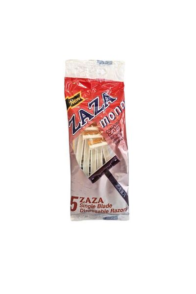 Zaza Mono 5-Piece Bag Men's Disposable Razor