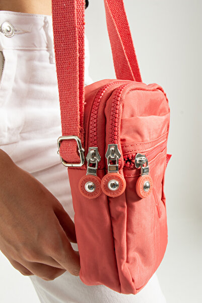 MEGA BAG M 227 Mega Bag Crinkle Fabric Geantă mică de umăr unisex, suport pentru telefon