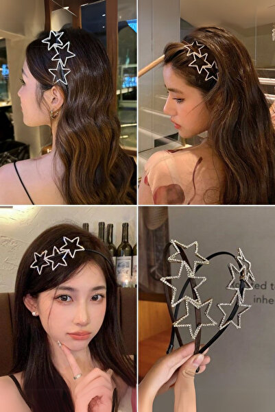 Diloshtrend Design ZİRKON TAŞLI YILDIZ FİGÜRLÜ TAÇ