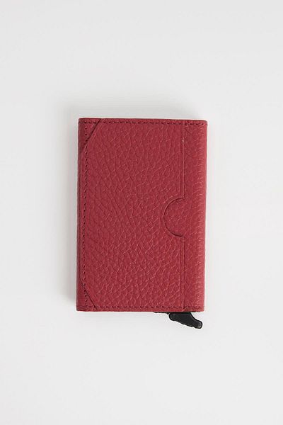 Tudors Genuine Leather Men's Burgundy Wallet
