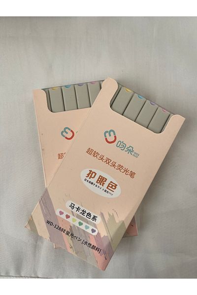 Modellino Double Sided 6-Piece Highlighter Wd-1288E