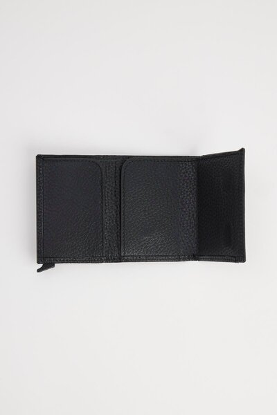 Tudors Genuine Leather Men's Black Wallet