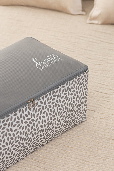 REKHOME 3-Piece Home Sweet Home Printed Gray under Base Sweater Pique Blanket Clothes Outfit Cover / 52X28X21