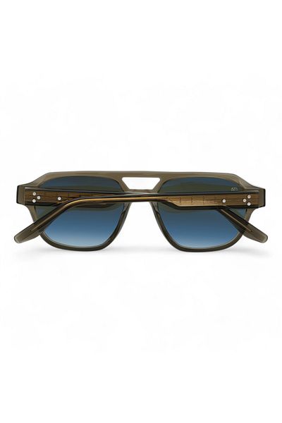 UNIQUE DESIGN MILANO The Richie Green Unisex Sunglasses