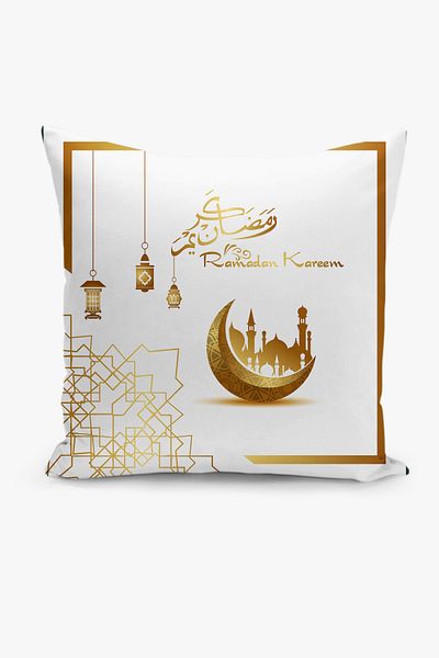 Filamente Set de huse de pernă cu model special Ramadan din 4 piese - imprimate digital pe două fețe