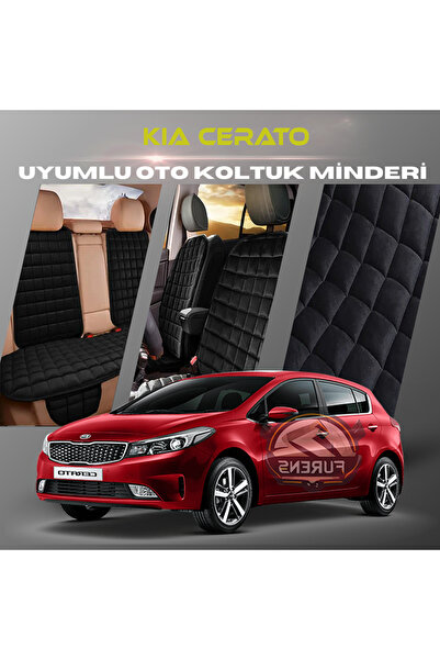 STS Oto Aksesuar مجموعة وسائد مقعد السيارة ذات الريش التايلاندي الأسود المتوا...