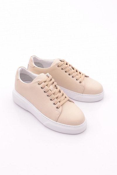 DGN Ανδρικά Sneakers Παπούτσια Beige Floater White 26111325