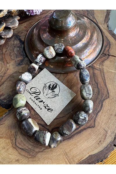 parze doğaltaş Jasper Natural Stone Bracelet