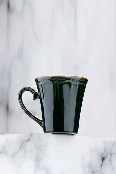 Countra Ceramic Custom Coffee Foam Pattern Vintage Mug - Tea Cup 10Cmlength9Cmağız