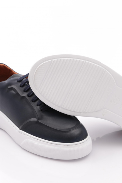 DGN Erkek Sneakers Ayakkabı Lacivert Antik Beyaz 312812112425