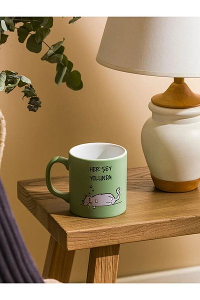 LC Waikiki Lcw Mixed Printed Ceramic Mug 320 ml