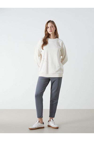 LC Waikiki New Season Elastic Waist Women's Sweatpants - S5Gn79Z8