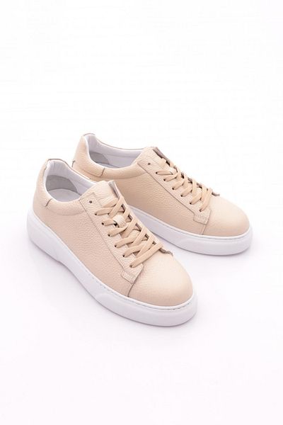 DGN Ανδρικά Sneakers Παπούτσια Beige Floater White 221525