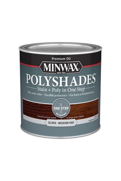 Minwax PolyShades Stain and Polyurethane in 1 Step with Gloss Finish 284ml