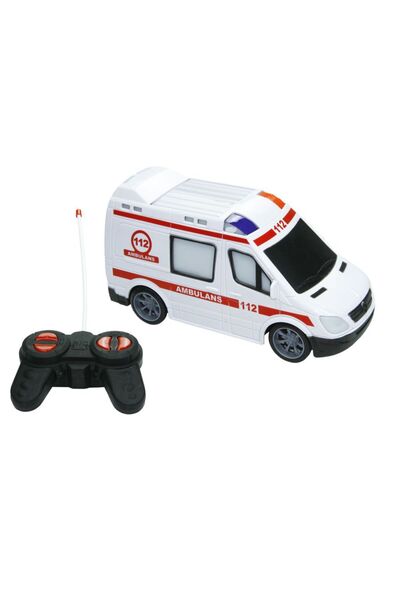 BYCEGU 33233 UZAKTAN KUMANDALI FUL FONKSİYONLU OYUNCAK AMBULANS JANDARMA POLİS İTFAYE ARACLARI