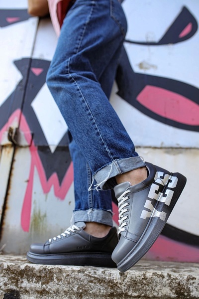 Chekich Ch254 Cbt Pittura Men's Shoes 402 Ys Grey / Dark Grey