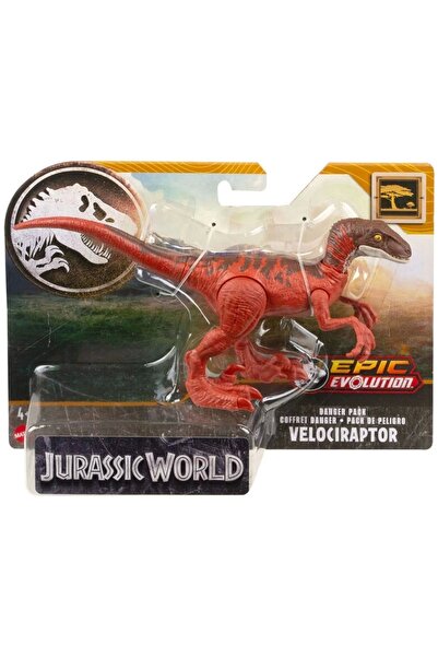 JURASSIC WORLD Tehlikeli Dinozor Paketi HLN49 - Velociraptor Htk53