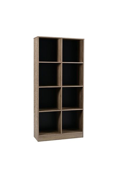 micasa Elegant Design 4-Tier Melamine Floor Standing Bookcase
