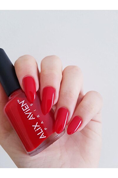 Alix Avien Kırmızı Oje 103 - Yüksek Pigmentli Uzun Süreli Kalıcılık Hızlı Kuruma - Nail Lacquer 103