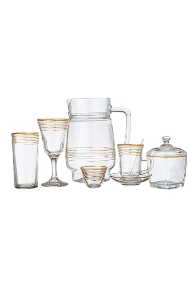 Dania 76 Piece Golden Hospitality Set