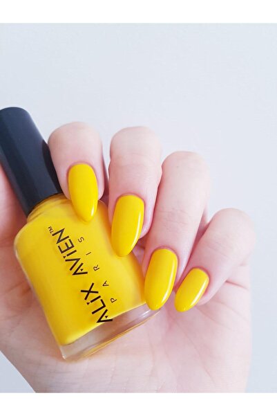 Alix Avien Sarı Oje 68 - Yüksek Pigmentli Uzun Süreli Kalıcılık Hızlı Kuruma - Nail Lacquer 68