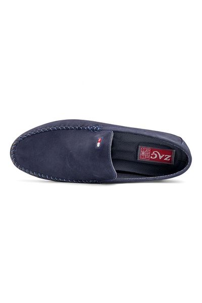 ZAC SHOES Timbirlent pentru bărbați, albastru închis ZAÇ NUBUC