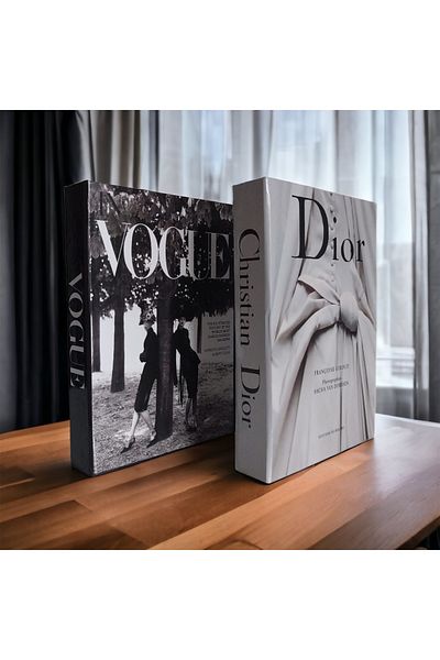 NariHome Decorative Book Box Set of 2
