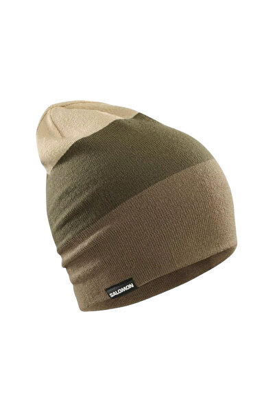 Salomon Flatspin Reversible Unisex White Beanie Unisex Beanie Lc2302500