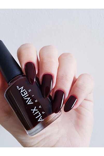 Alix Avien Bordo Oje 108 - Yüksek Pigmentli Uzun Süreli Kalıcılık Hızlı Kuruma - Nail Lacquer 108
