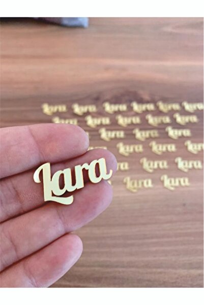 Genel Markalar Koruma jelatinli Pleksi Isim Etiket 4cm Isimli Gold Gümüş - 25...