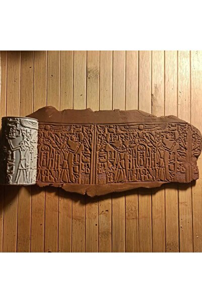 Enbceramic MISIR 8 CM DOKU MÜHRÜ SİLİNDİRİ - MISIR 2 SERAMİK&POLİMER KİL