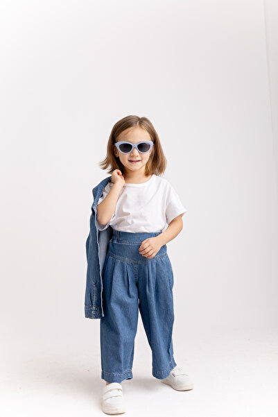 Oliven The Kid Cămașă albastră din denim unisex