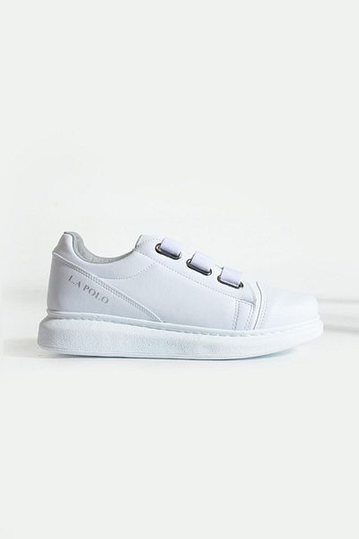 L.A Polo 341 White Color White Sole Casual Men's Sneakers