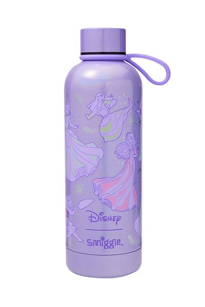 SMIGGLE Disney Princess Insulated Stainless Steel Drink Bottle 500 ml