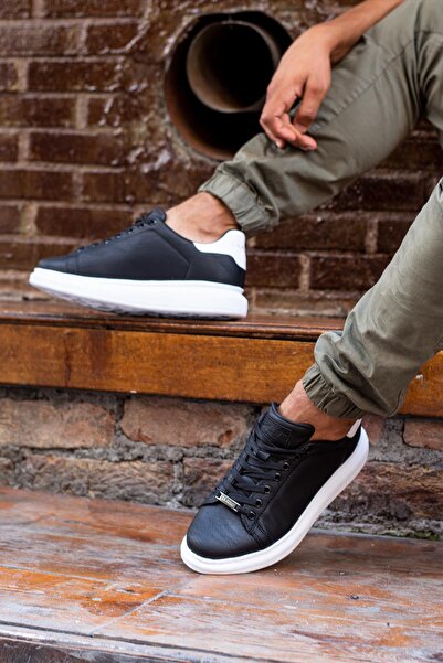 L.A Polo Black - 051 Unisex Mcqueen Style Sports Shoes