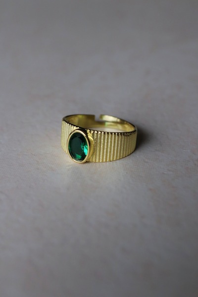 Silver Gümüş Vintage Yüzük