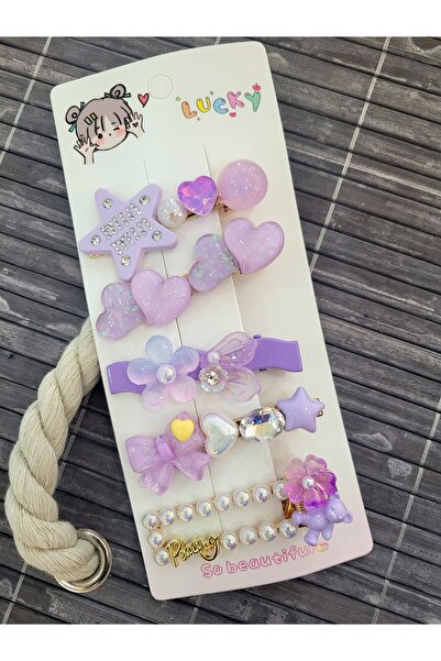 GÜLPEŞE YILDZ PEARL HEART STONE STROBERRY DETALJAN SET OD 5 KOPČI - 3123