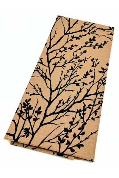 angel çanta aksesuar Angel Bag Accessory - 120X50 Cm, Cotton Lining, Milk Coffee Tree Pattern