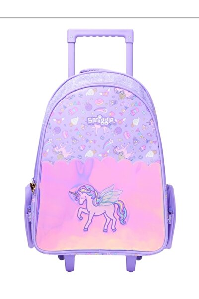 SMIGGLE Fun Fair Işıklı Tekerlekli Okul Çantası