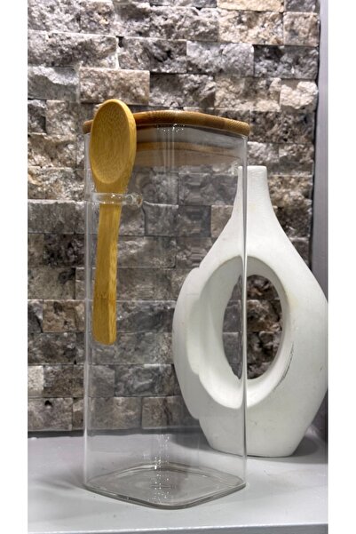 ARİN MODA ARİN HOMTEK DEN BAMBU KAPAK +KAŞIK BÜYÜK BOY VAKUM KAPAK DÖRTGEN CA...