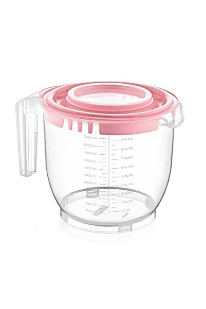 Yenimiyeni Kapaklı Mikser Kabı 2500 ml