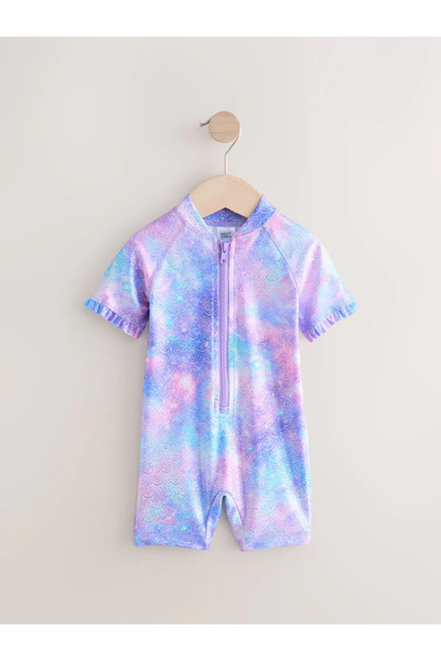Next Baby Sunsafe Swimsuit for Girls with Sun Protection with a Variety of Pattern