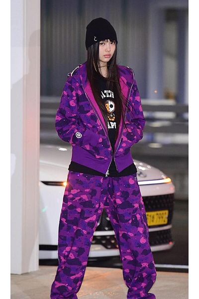 AXXAN Children's Double Set - Bape Papçi Cardigan and Sweatpants Set