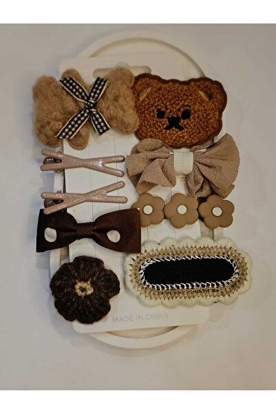 PileaD Stylish Cute Girl and Baby Mixed Multi-Buckle Set