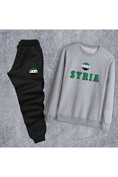 SARI Syrian Inside Syrian Wool Fleece Suit - Bottom-Top 2 Thread, Syrianalttop01