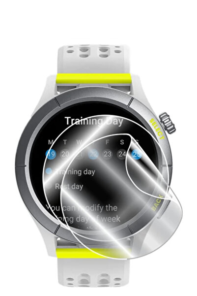 THN MOBILE Amazfit Cheetah Uyumlu Pro Akıllı Saat Esnek Nano Ekran Koruyucu(2...