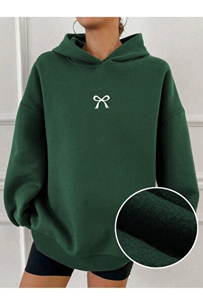 MODAVİBE Hanorac cu glugă din bumbac-poliester |   Opțiuni elegante și confor...