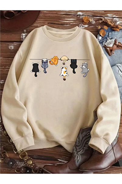 MODAVİBE Hanorac cu glugă din bumbac-poliester |   Opțiuni elegante și confor...